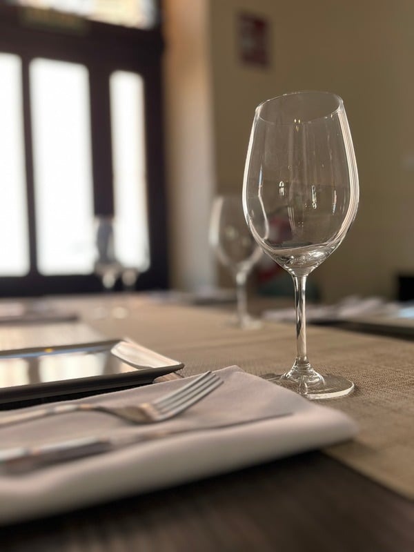Sala del restaurante Cañete